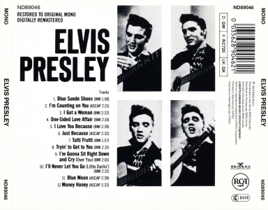 ELVIS PRESLEY - Germany 1991 - BMG ND 89046