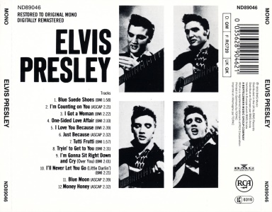 ELVIS PRESLEY - Germany 1993 - BMG ND 89046