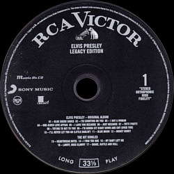 Elvis Presley (Legacy Edition) - Elvis Presley CD Elvis Presley (Legacy Edition) - Music On CD 2022 - Sony Legacy Sony Legacy 8718627233986 / MOCDCD14180 - Elvis Presley CD