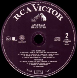 Disc 2 - ELVIS PRESLEY - Legacy Edition - USA 2011 - RCA/Legacy 88697 90795 2