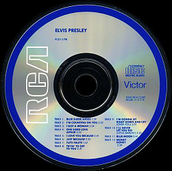ELVIS PRESLEY - USA Nov. 1987 - BMG PCD1-5198