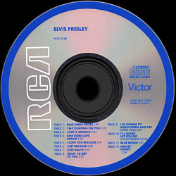 ELVIS PRESLEY - USA 1985 - BMG PCD1-5198 - Elvis Presley CD