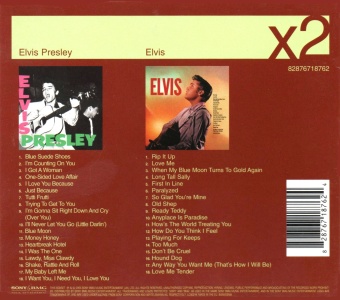 Elvis Presley x2 - Elvis Presley / Elvis - Sony BMG 82876718762 - EU 2005