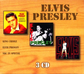 Elvis Presley 3 CD - France 1998 - BMG 74321491332