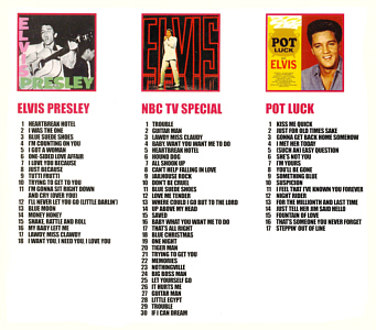 Elvis Presley 3 CD - EU (UK & Ireland) 2003 - BMG 828765546102
