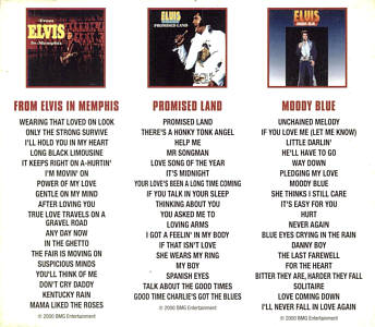 Elvis Presley 3 CD - France 2001 - BMG 74321879912