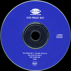 Elvis Presley Best - Japan 1994 - BMG BVCP-2618