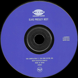 Elvis Presley Best - Japan 1994 - BMG BVCP-2618
