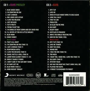 ELVIS PRESLEY / ELVIS - Sony Legacy 88985 38258 2 - Brazil 2017 - Elvis Presley CD