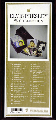 Elvis Presley The Collection (30 CD Box) - USA 1999 - BMG 7863-67854-2 B - Elvis Presley CD