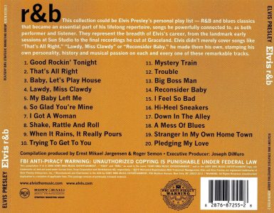 Elvis r&b (Wal*mart) - Sony/BMG 82876 87255 2 - USA 2006