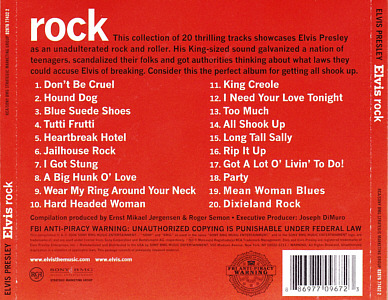 Elvis Rock - USA 2013 - Sony Music 8287 677432-2 - Elvis Presley CD