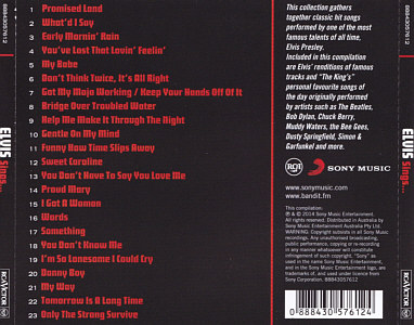 Elvis Sings... Australia 2014 - Sony 88843057612 - Elvis Presley CD