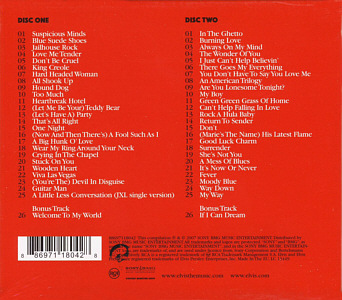 Elvis The King - Sony/BMG 88697118042 - EU (UK) 2007
