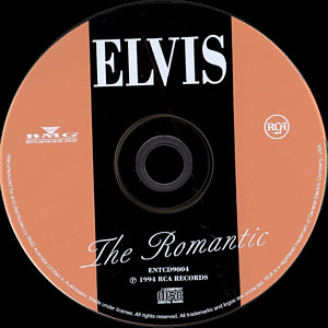 Elvis The Romantic - Australia 1998   - BMG ENTCD9004 - Elvis Presley CD Info