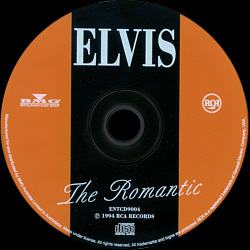 Elvis The Romantic - Australia 1994 - BMG ENTCD9004