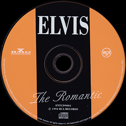 Elvis The Romantic - Australia 1994 - BMG ENTCD9004
