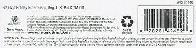 Elvis Through The Years Music Tins - Sony / Madacy 2008, Canada - Elvis Presley CD