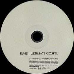 Elvis | Ultimate Gospel - BMG 88697052362 2 - Argentina 2004 - Elvis Presley CD