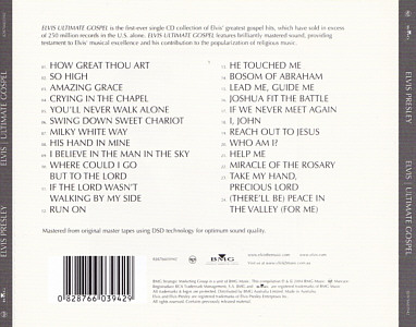 Elvis | Ultimate Gospel - BMG 88697052362 2 - Australia 2004