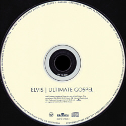 Elvis | Ultimate Gospel - Brazil 2005 - Sony BMG 82876 60394 2 (BF) - Elvis Presley CD