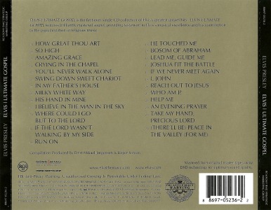 Elvis | Ultimate Gospel - USA 2007 - Sony/BMG 88697 05236 2