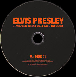 Disc 1 - Elvis Presley Sings The Great British Songbook - UK 2010 - Sony 88697693242