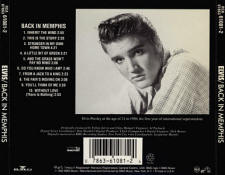 Elvis Presley CD - Back In Memphis - BMG 07863-61081-2 - USA 1992