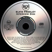 Interview Disc (not for sale) BMG RJC 67857-2 - USA 1999 - Elvis Presley CD