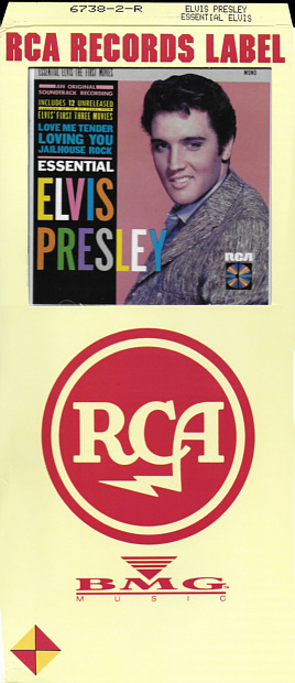 Essential Elvis - The First Movies- USA 1992 - BMG 6738-2-R Longbox - Elvis Presley CD