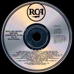 Hits Like Never Before (Essential Elvis, Vol. 3) - BMG 9589-2-R - USA 1991