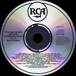 Hits Like Never Before (Essential Elvis, Vol. 3) - BMG 9589-2-R - USA 1994 - Elvis Presley CD