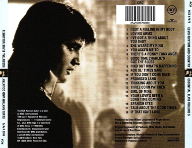 Rhythm and Country (Essential Elvis, Vol. 5) - USA 1998 - CRC
