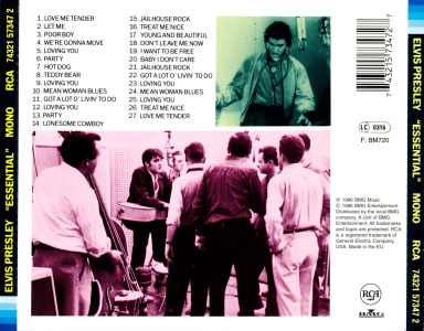 Essential Elvis - EU 1998 - BMG 74321 57347 2