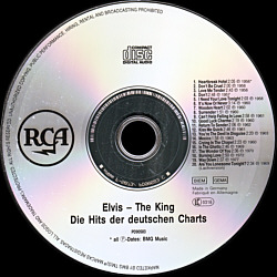 Elvis The King - Die Hits der deutschen Charts - Germany 2001 - BMG PD 90583 - Elvis Presley CD