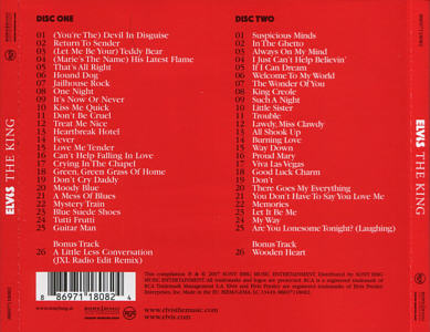 Elvis The King - Sony/BMG 88697118082 - EU (Austria) 2007
