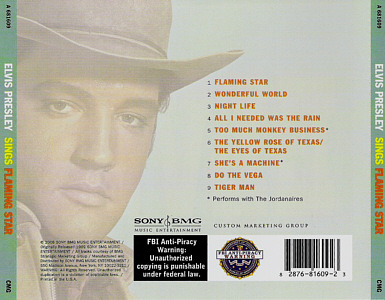 Elvis Sings Flaming Star - USA 2006 - Sony/BMG A 681609