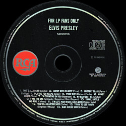For LP Fans Only - Australia 1991 - BMG ND 90359 - Elvis Presley CD