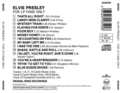 For LP Fans Only - Germany 1997 - BMG ND 90359