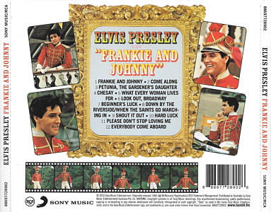 Frankie And Johnny - Australia 2010 - Sony 88697728902 - Elvis Presley CD