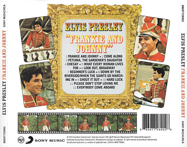 Frankie And Johnny - Malaysia 2010 - Sony 88697728902 - Elvis Presley CD