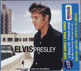 Love & Rock Songs - BMG France 1999 - Elvis Presley CD