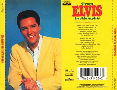 From Elvis In Memphis - Brazil 1994 - BMG 07863-51456-2