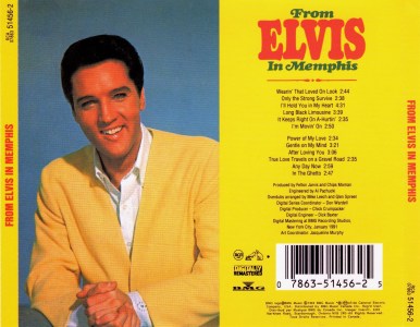From Elvis In Memphis - Canada 1993 - BMG 07863-51456-2