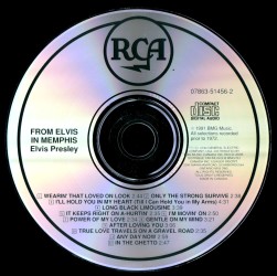 From Elvis In Memphis - Canada 1993 - BMG 07863-51456-2