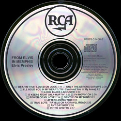 From Elvis In Memphis - Canada 1993 - BMG 07863-51456-2 - Elvis Presley CD