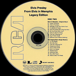 From Elvis In Memphis - 40th Anniversary Legacy Edition - Brazil 2009 - Elvis Presley CD
