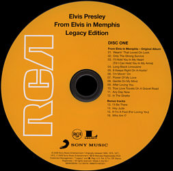 Disc 1 - From Elvis In Memphis - 40th Anniversary Legacy Edition - EU 2009 - Sony 88697574972