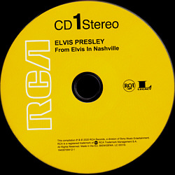 From Elvis In Nashville (50th Anniversary Celebration) - Sony Legacy 19439759412 - EU 2020 - Elvis Presley CD
