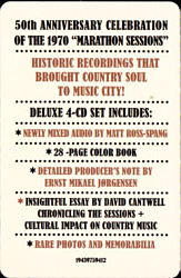 From Elvis In Nashville (50th Anniversary Celebration) - Sony Legacy 19439759412 - USA 2020 - Elvis Presley CD